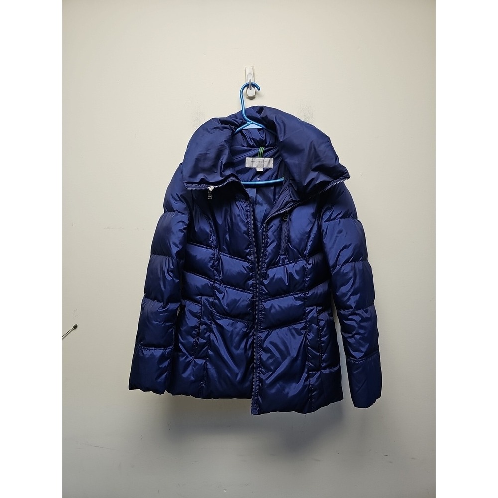 MNY Marc New York Puffer Down Jacket Women Size Small Purple